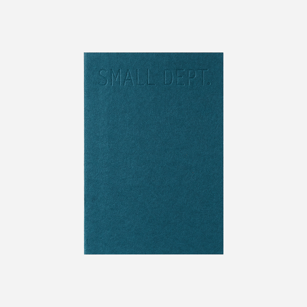 Small dept : Weekly palnner - Blue green