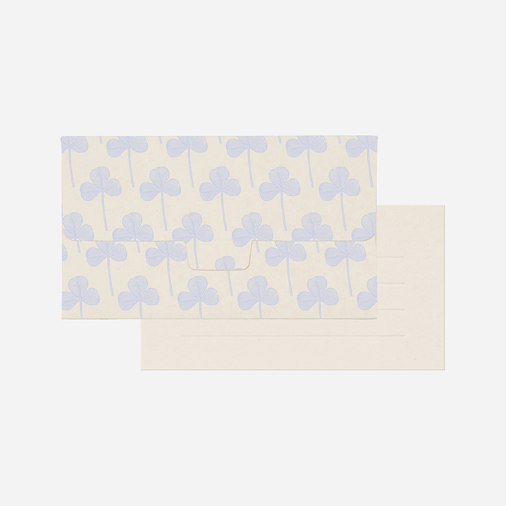 Small envelope/card  - Three leaf clover